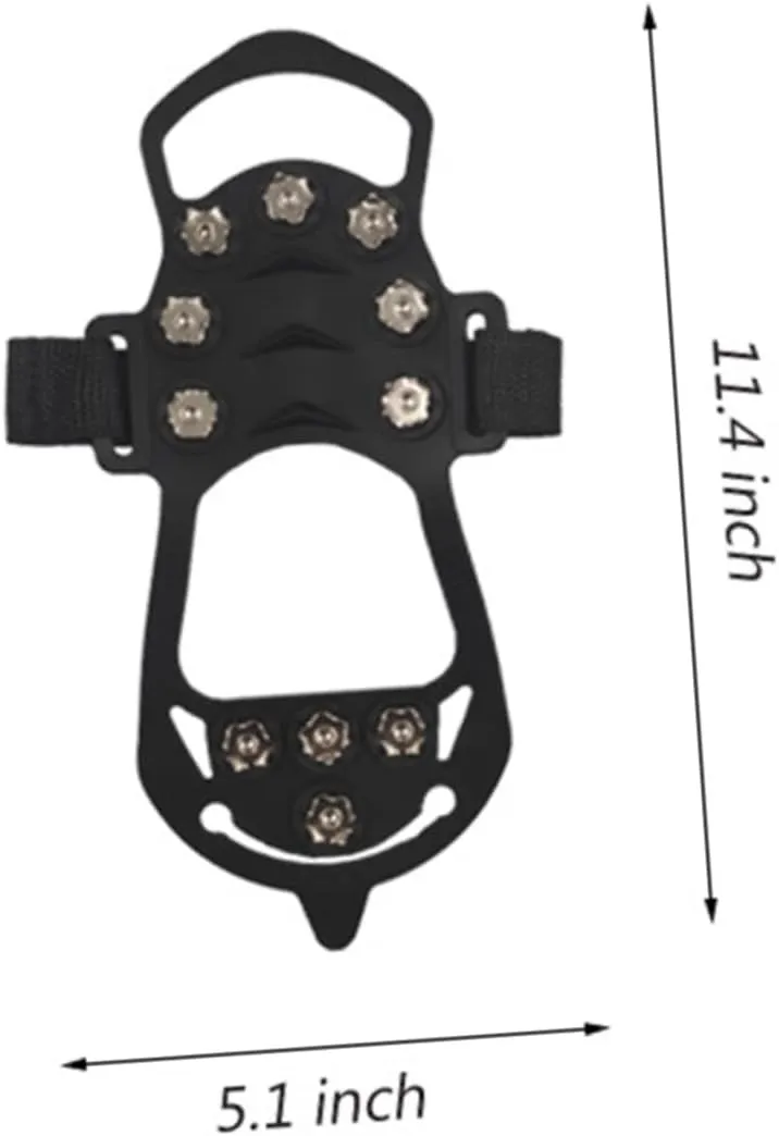 Crampon Shoe Covers Snow Spikes for Boots Shoe Ice Grippers Ice Cleats for Boots Traction Snow Cleats