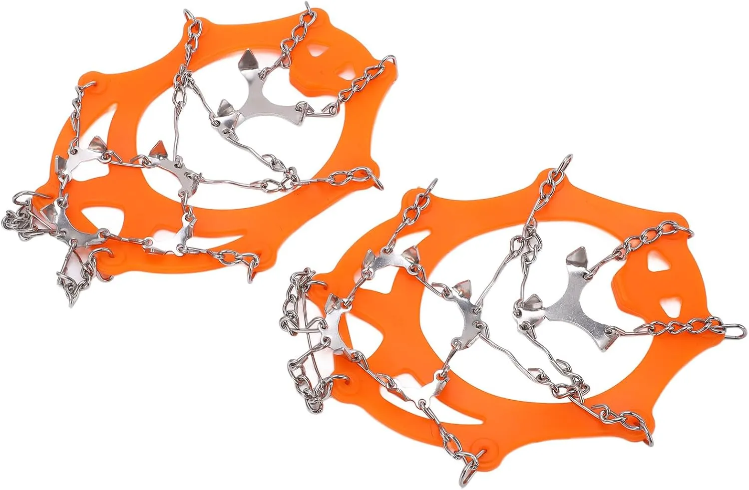 Crampons for Hiking, 12 Tooth with 2Pcs Micro Spikes for Hiking for Mountaineering