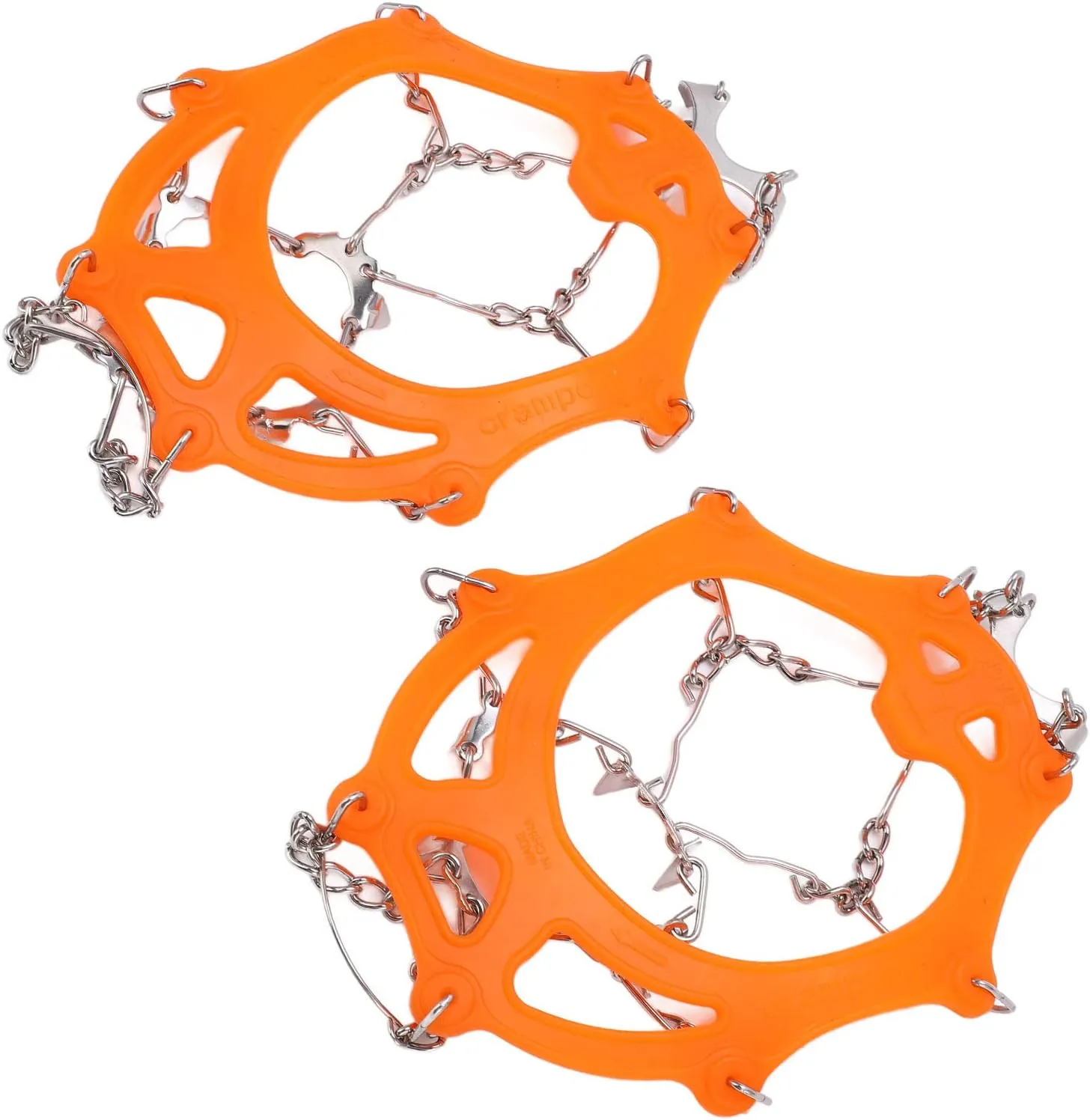 Crampons for Hiking, 12 Tooth with 2Pcs Micro Spikes for Hiking for Mountaineering