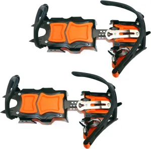 Crampons for Mountaineering Outdoor 12 Tooth Ice Climbing Crampons Ice Crampons Snow Skid Spikes Winter Clip