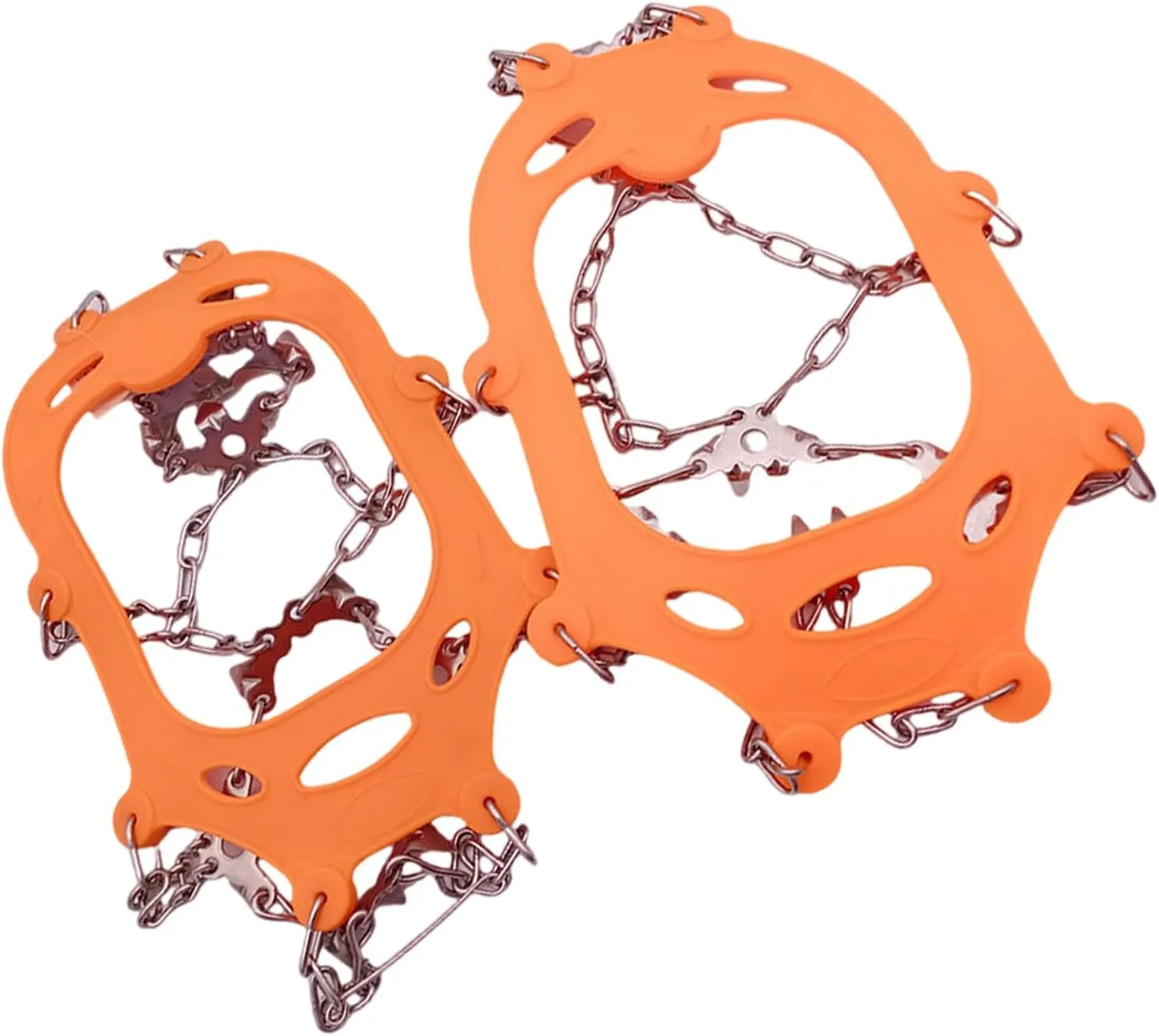 Crampons for Mountaineering Outdoor 24 Teeth Ice Climbing Crampons Ice Crampons Snow Skid Spikes Winter Clip