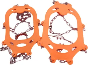 Crampons for Mountaineering Outdoor 24 Teeth Ice Climbing Crampons Ice Crampons Snow Skid Spikes Winter Clip