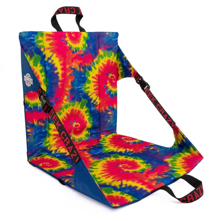 Crazy Creek Lightweight Outdoor Camping Original Chair - Tie Dye