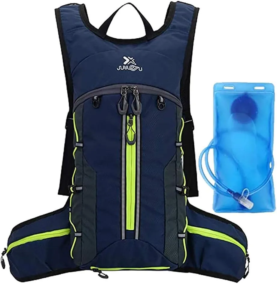 Croogo Hydration Backpack with 2L Water Bladder Mountain Bike Rucksack Waterproof Hydration Pack Backpack for Cycling Running