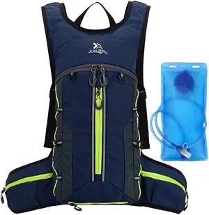 Croogo Hydration Backpack with 2L Water Bladder Mountain Bike Rucksack Waterproof Hydration Pack Backpack for Cycling Running