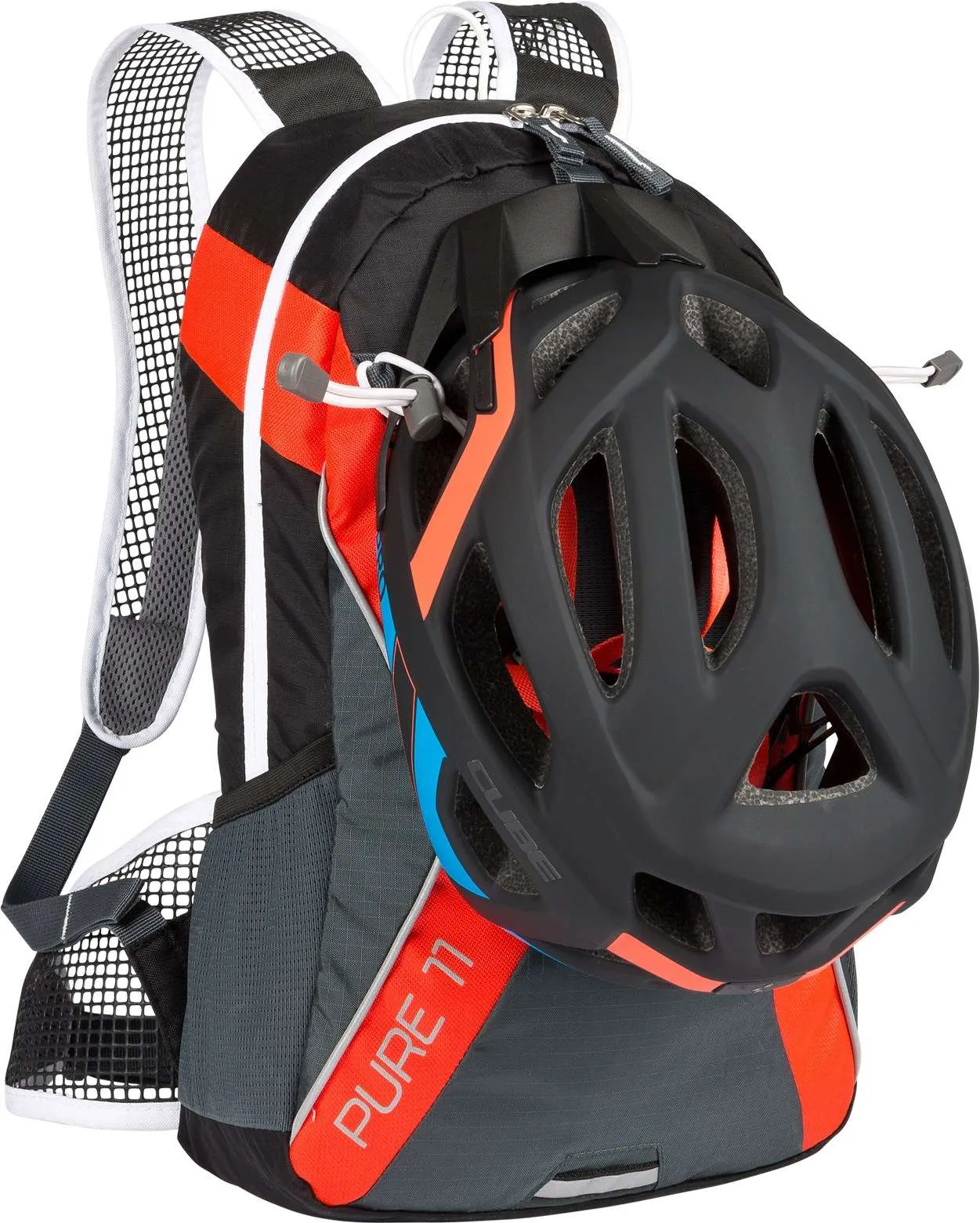 CUBE Backpack Pure 11 Black/Flashred