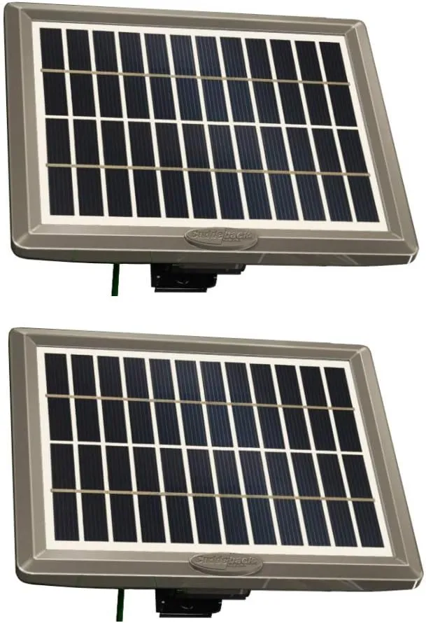 Cuddeback PW-3600 Solar Power Bank Bundle (2 Items)