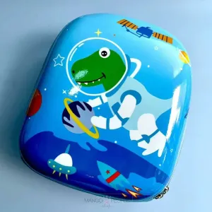 Cute and Fancy Dinosaur Theme  Hard Egg-shell Backpack For Kids