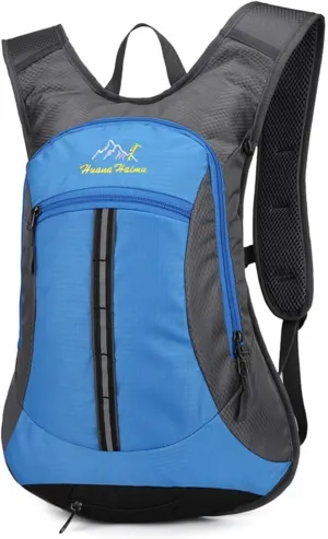 Cycling Backpack Bladder Backpack Ultralight Bicycle Bags Travel Bag Outdoor Sports Running MTB Bike Bag(Blue)