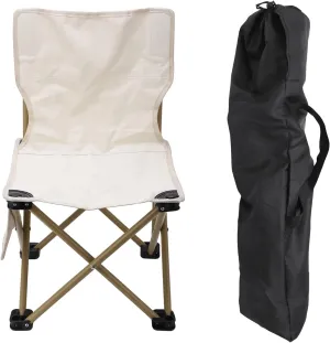 DADEA Outdoor Folding Chairs,Folding Design Camping Chairs with Storage Bag,Stainless Steel Frame Portable Camping Chair,Oxford Cloth Cushion Anti Slip Chair Feet Folding Fishing Chair