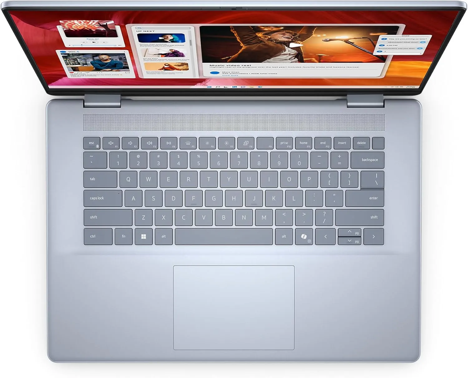 Dell Inspiron 16 Plus 7640 Laptop- 16.0-inch 16:10 2.5K Display, Intel Core Ultra 7-155H, 32GB DDR5 RAM, 2TB SSD, NVIDIA GeForce RTX 4060 8GB GDDR6, Windows 11 Home, Onsite & Migrate Service- Ice Blue