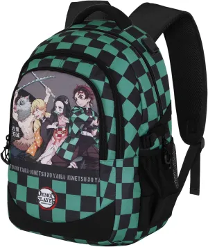 Demon Slayer Plus Akushon Running Backpack, Multicoloured, Einheitsgröße