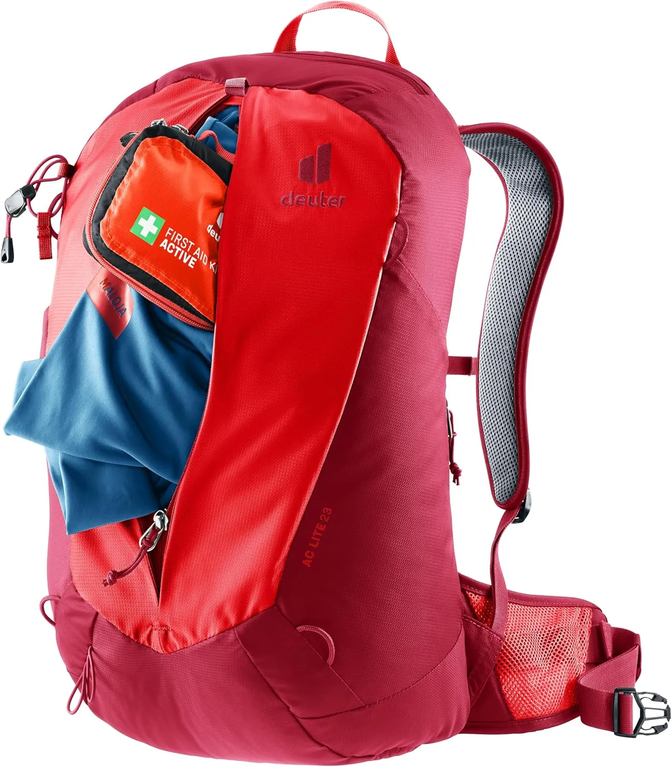 deuter Men Minimalist, Cherry Masala, 23 L