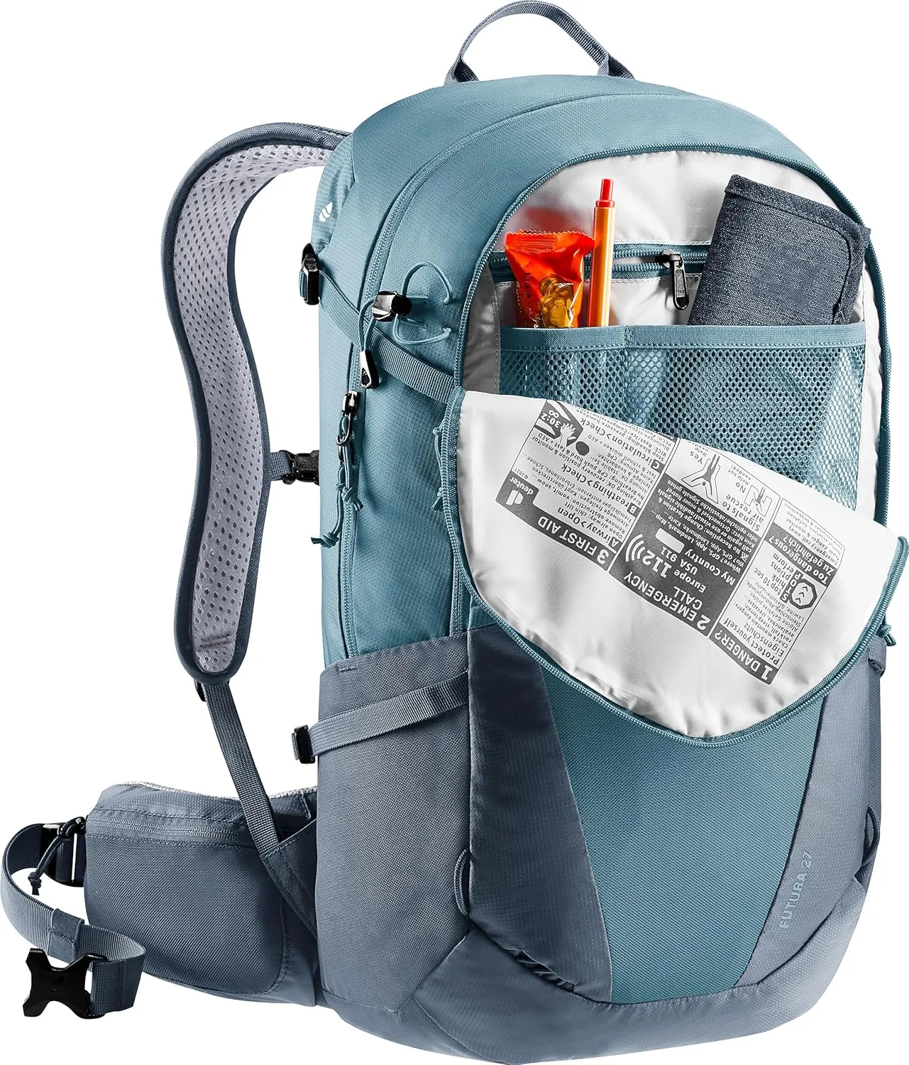 Deuter Men's Minimalistic, Atlantic-Ink, 27 L
