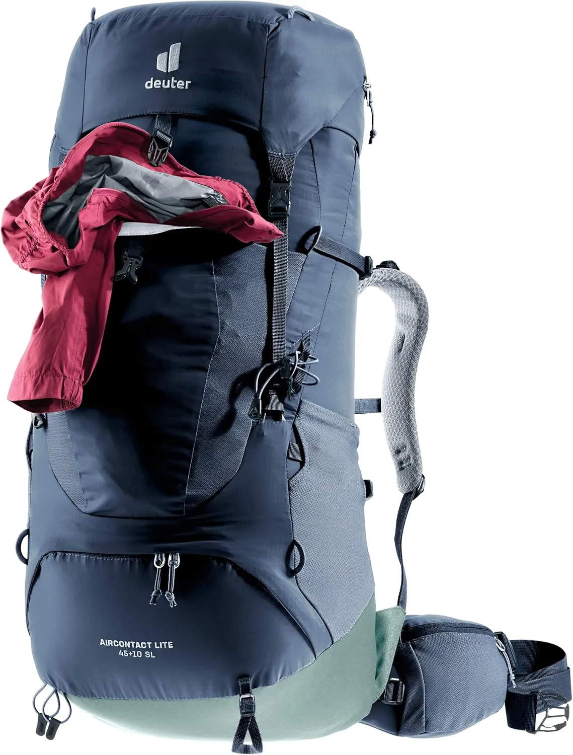Deuter Women's Aircontact Lite 45 10 SL Backpack for Hiking and Mountaineering