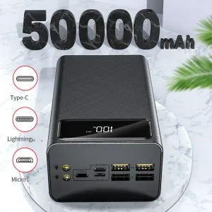 Digital Display Mobile Power Charging high capacity power bank