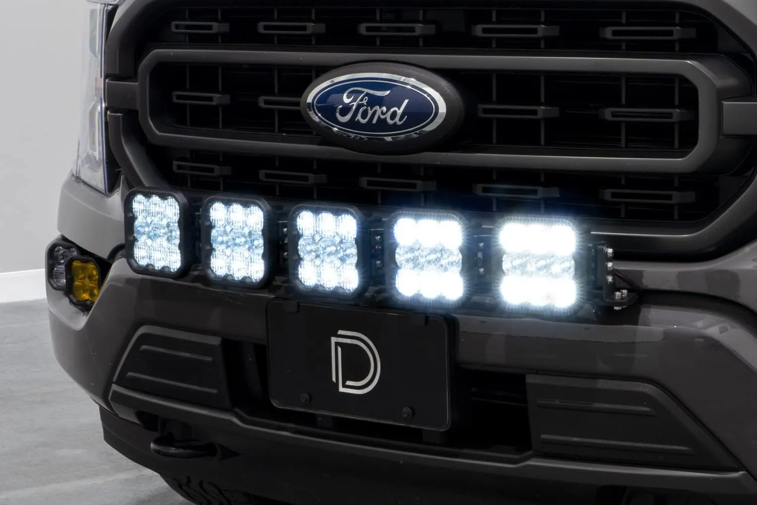 Diode Dynamics SS5 Grille CrossLink Lightbar Kit compatible Ford F-150 2021-2023, None Bracket Only