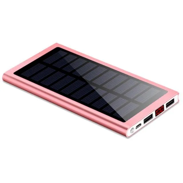 Display DC 5V2A Bank Power Outdoor Power 5V1A Bank Dual Portable General Solar Power 4000mAh USB Digital 200mA