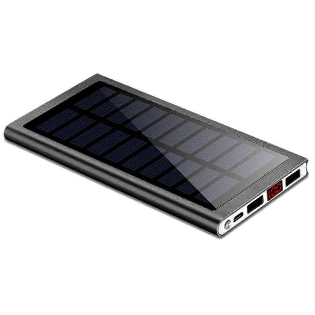 Display DC 5V2A Bank Power Outdoor Power 5V1A Bank Dual Portable General Solar Power 4000mAh USB Digital 200mA