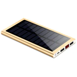 Display DC 5V2A Bank Power Outdoor Power 5V1A Bank Dual Portable General Solar Power 4000mAh USB Digital 200mA