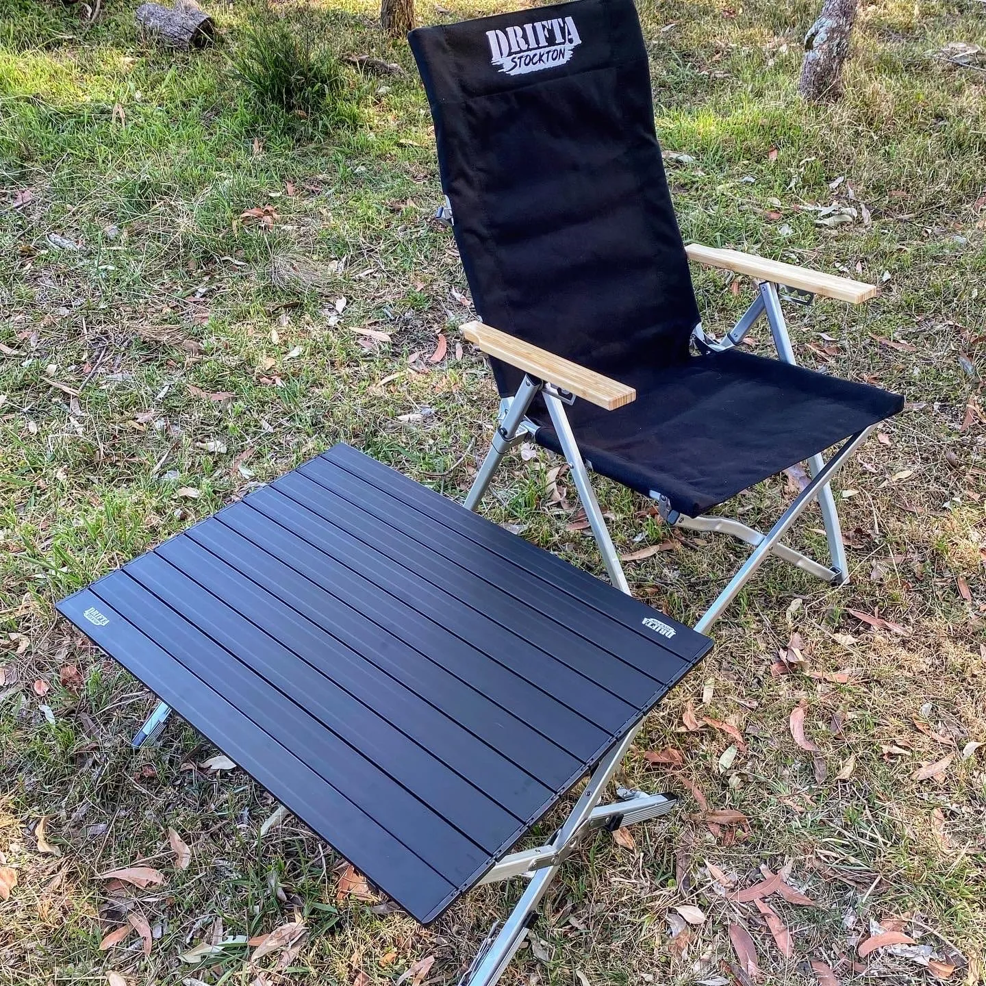 DRIFTA STOCKTON DELUXE RECLINING CAMP CHAIR