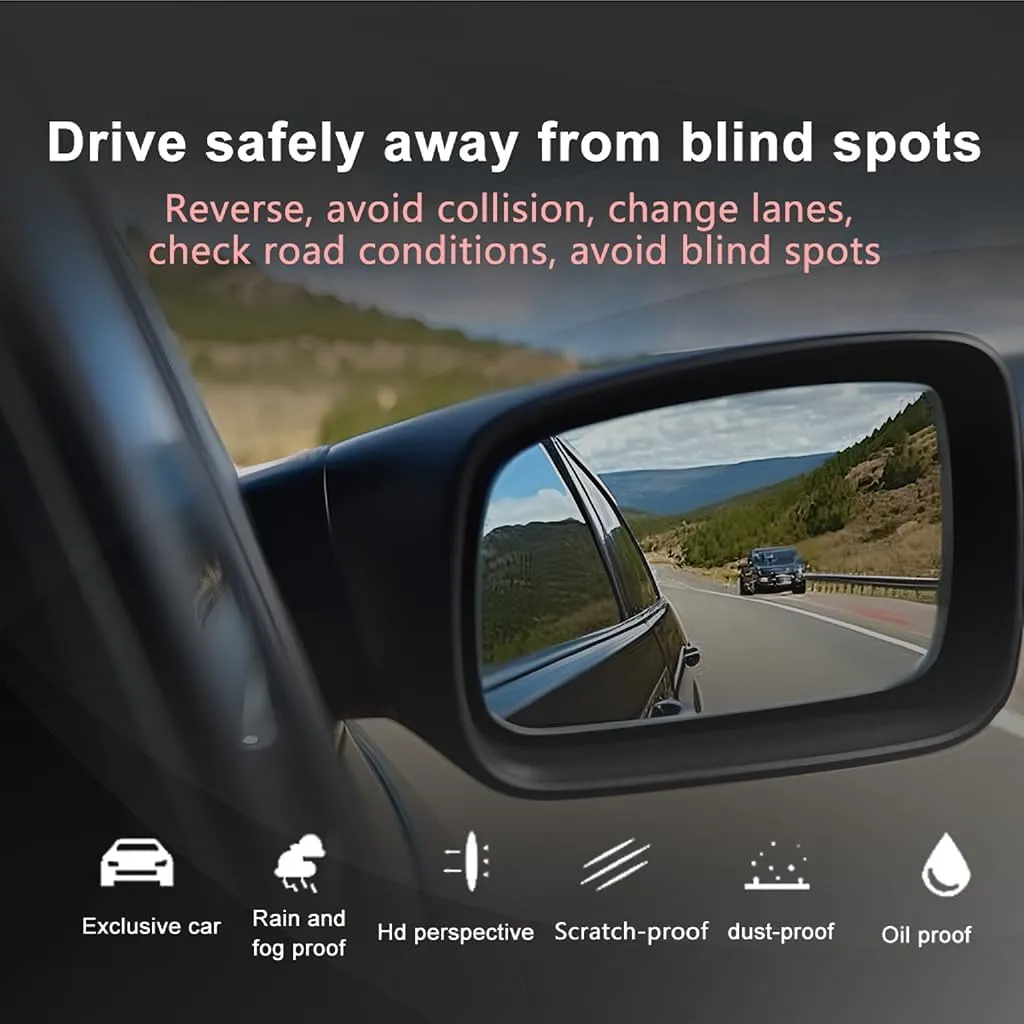 Driver Side Mirror Replacement Glass for Buick Regal 2011-2017, Automotive Exterior Heated Left Side View Mirror Glass for 2011 2012 2013 2014 2015 2016 2017 Buick Regal(SKOUIO 01-S)