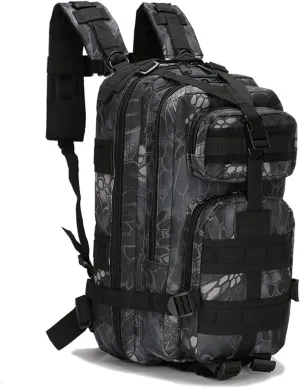 DTKJ Outdoor Military Rucksacks Nylon 30L Waterproof Tactical Backpack Sports Camping Hiking Trekking Fishing Hunting Bags