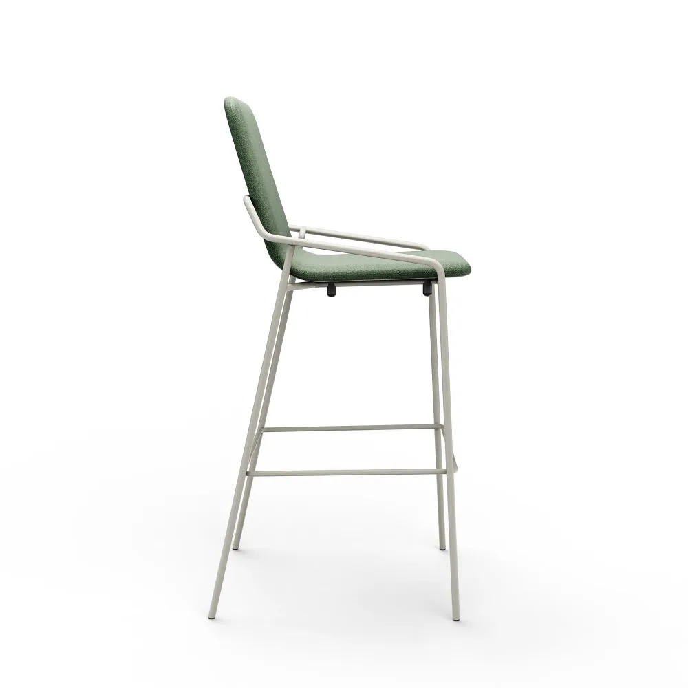 Dupont Barstool Upholstered