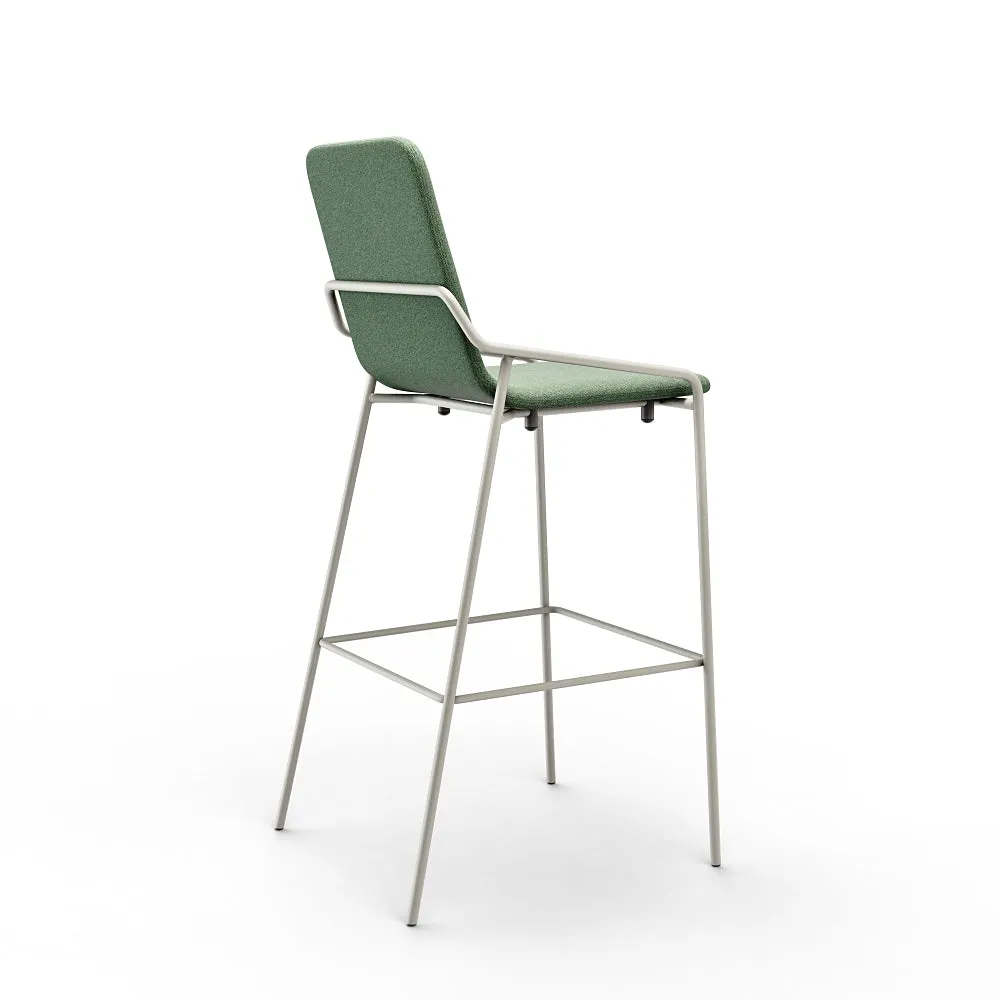 Dupont Barstool Upholstered