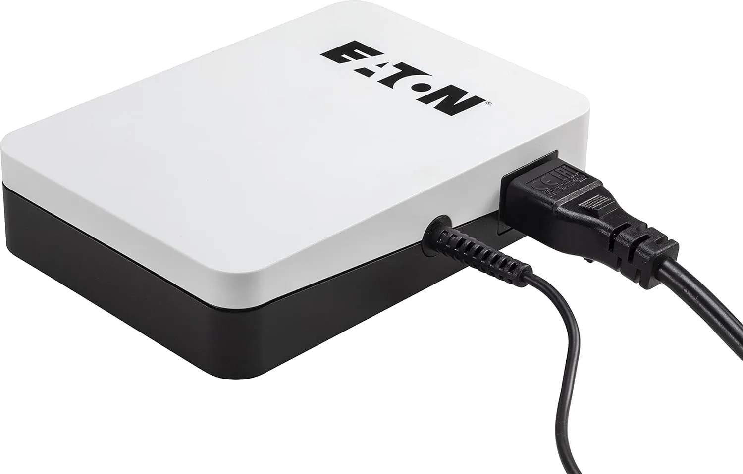 Eaton 3S Mini UPS 36W 9/12/15/19 Volt DC - Ideal for Protecting Internet Routers (e.g. FRITZ!Box), IP Cameras, Home Assistants and Smart Home Controllers - White & Black