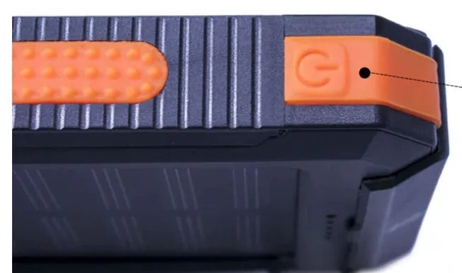 EcoCharge 20000mAh Solar Power Bank with Dual Headlights
