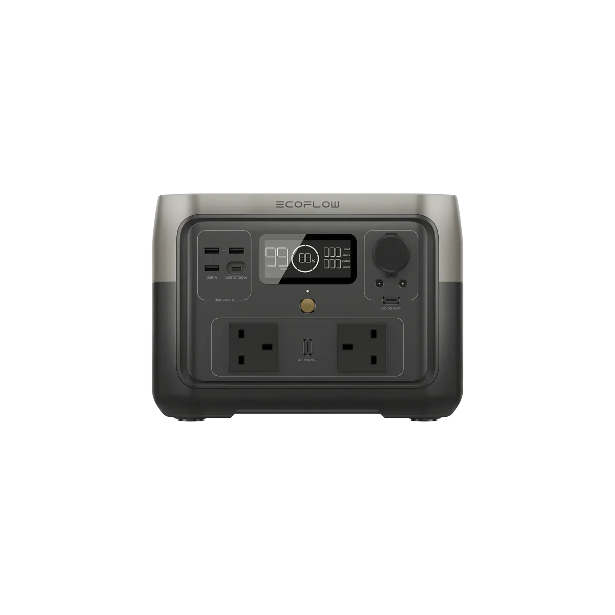 EcoFlow RIVER 2 Max Portable Power Station 512Wh - 500W - Power Unleashed - Portable Power Bank, Power Station, Charger