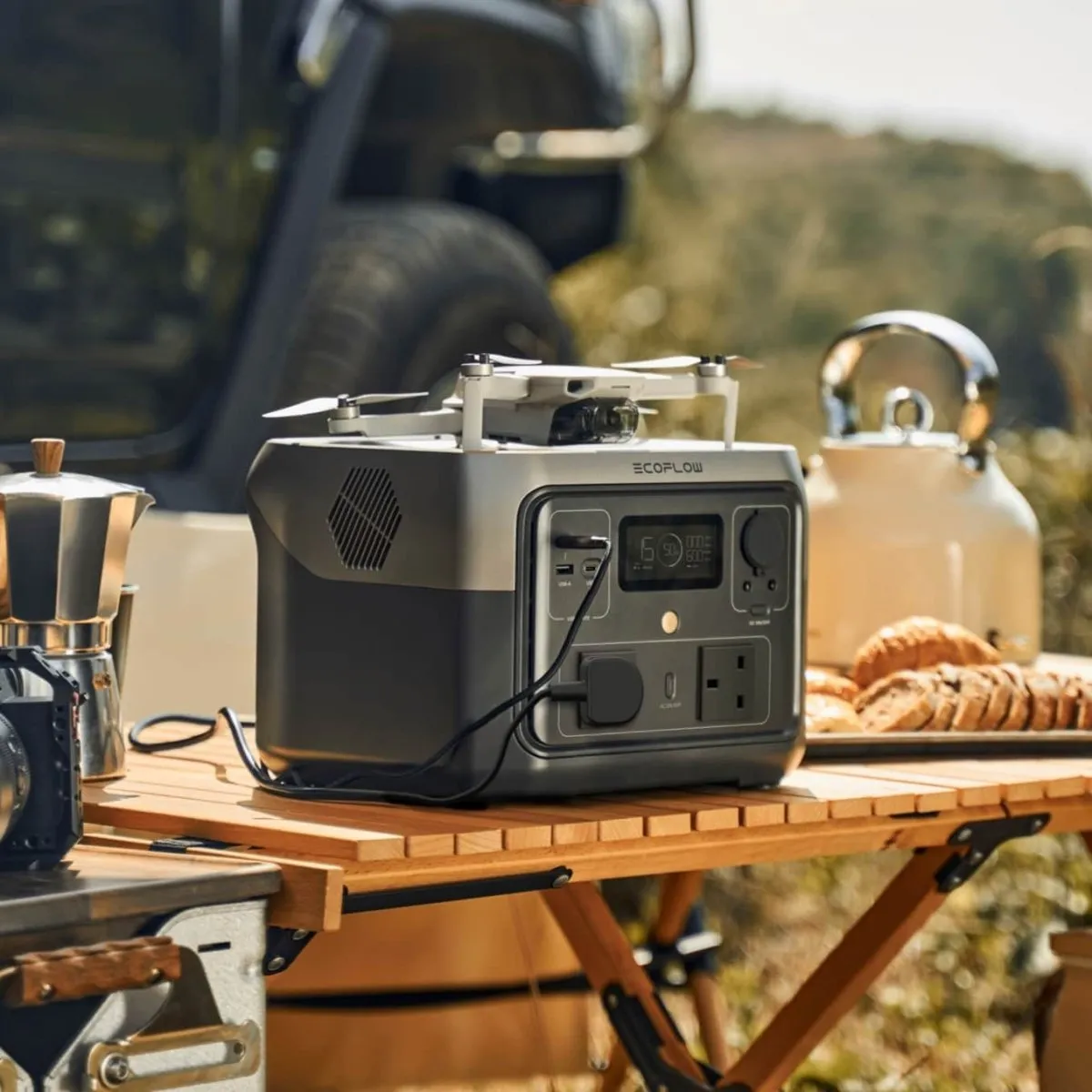 EcoFlow RIVER 2 Max Portable Power Station 512Wh - 500W - Power Unleashed - Portable Power Bank, Power Station, Charger
