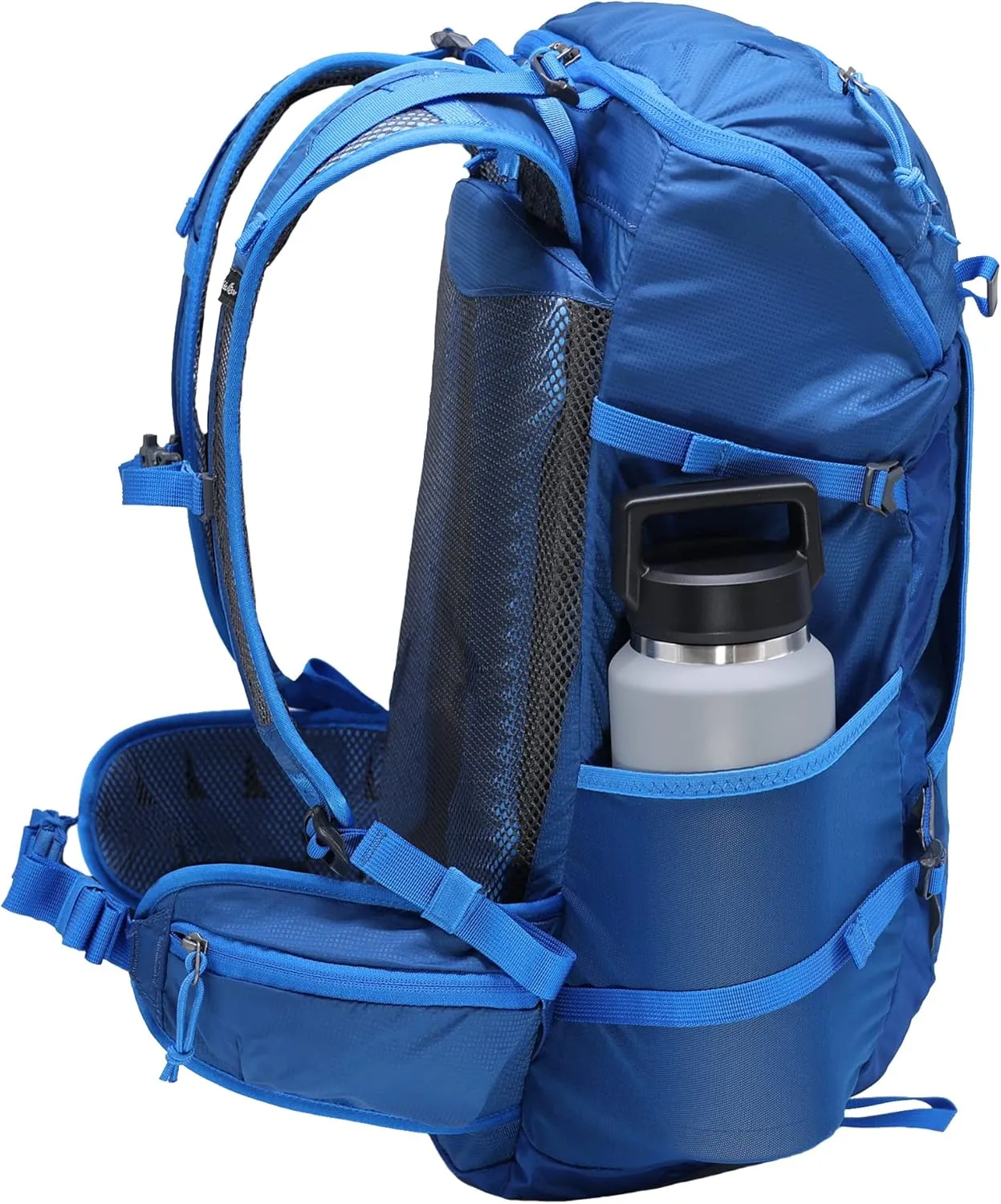Eddie Bauer Backpack with Organization Compartments and Hydration/Laptop Compatible Sleeve, Adventurer Trail-True Blue, 30L