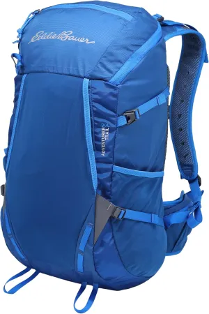 Eddie Bauer Backpack with Organization Compartments and Hydration/Laptop Compatible Sleeve, Adventurer Trail-True Blue, 30L
