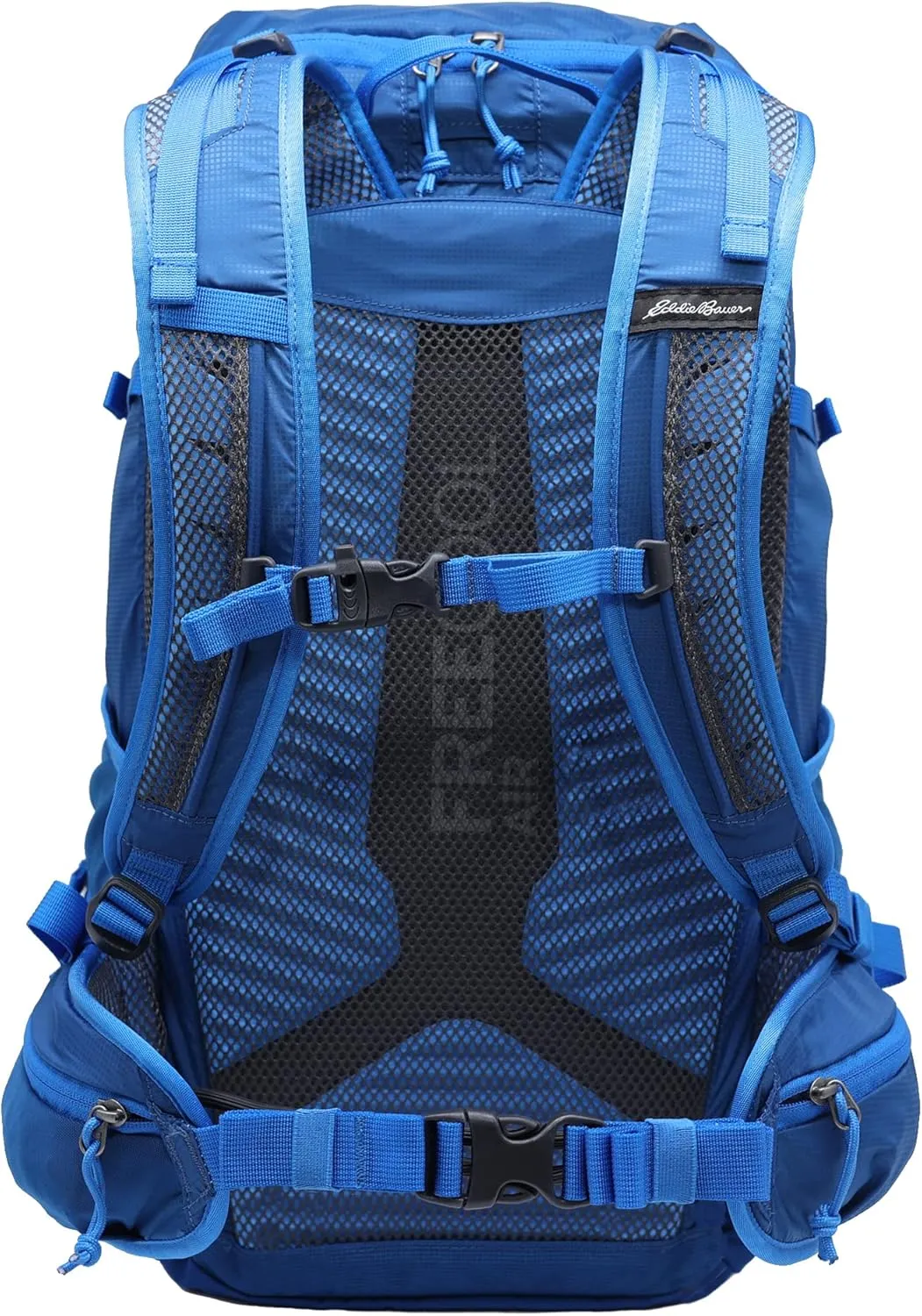 Eddie Bauer Backpack with Organization Compartments and Hydration/Laptop Compatible Sleeve, Adventurer Trail-True Blue, 30L