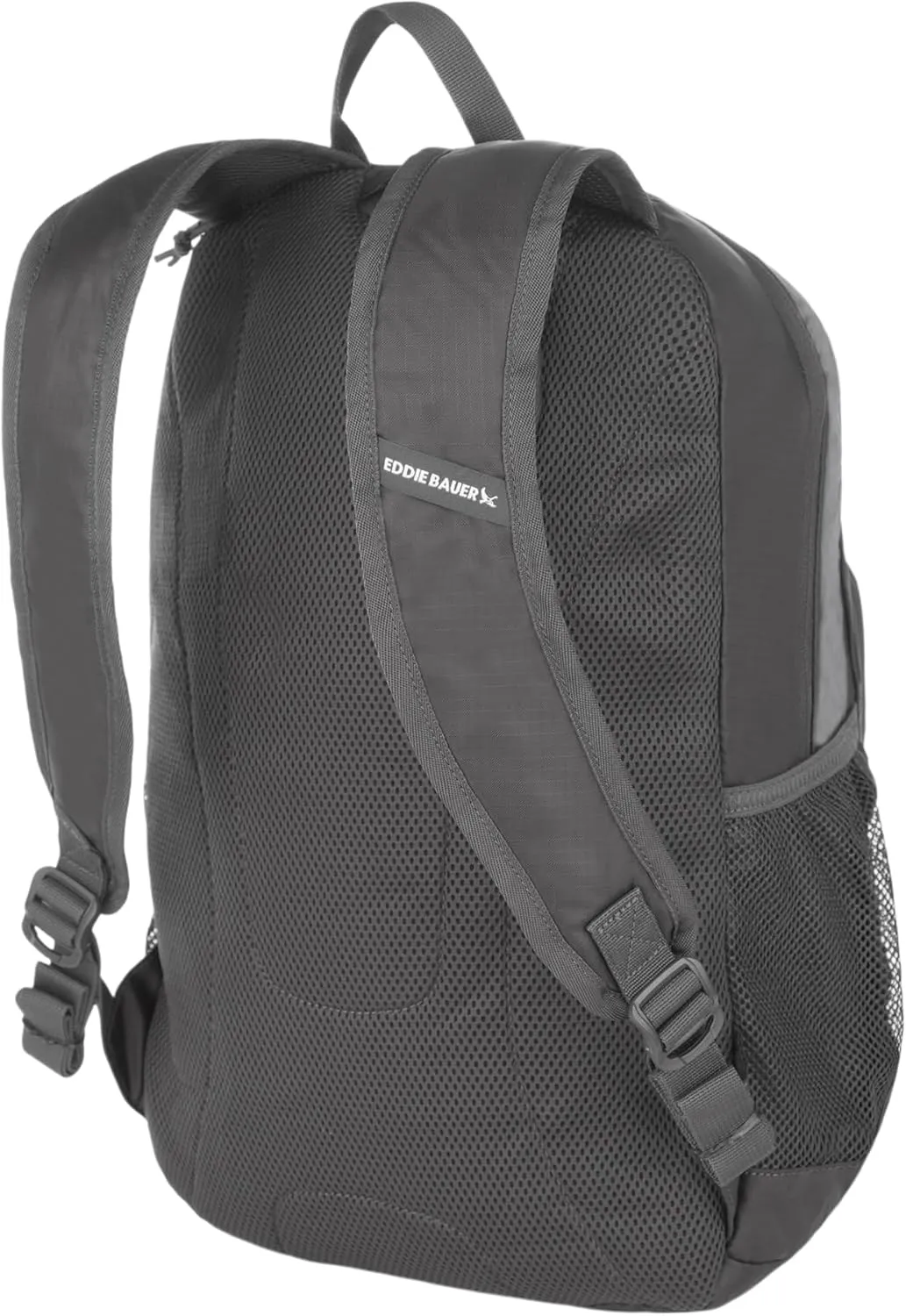 Eddie Bauer Stowaway Packable Backpack-Made from Ripstop Polyester, Dark Smoke, 30L