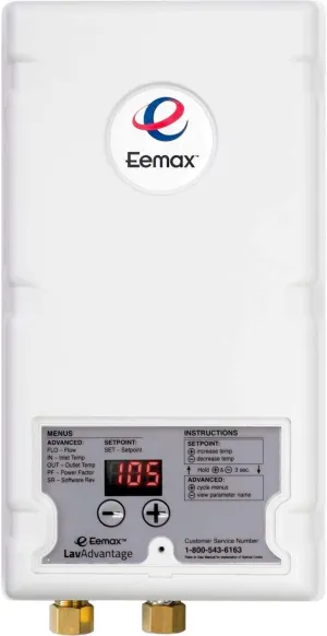 Eemax SPEX95T LavAdvantage Thermostatic Electric Tankless Water Heater