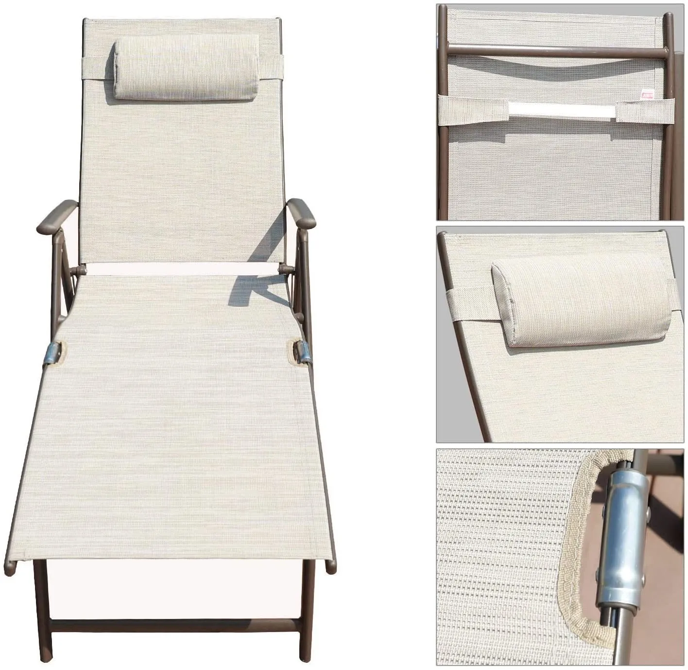 Elegant Adjustable Outdoor Lounge Chairs