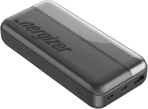 Energizer Power Bank - 20000mAh High Capacity Lithium Polymer Portable Charger, Lightweight, Fast Charging, Compatible with Android/iPhone 15 16 Plus Pro Max/iPad Tablet and etc_UE20050C