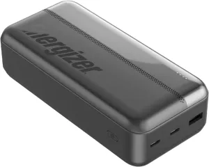 Energizer Power Bank - 30000mAh High Capacity Lithium Polymer Portable Charger, Lightweight, Fast Charging, Compatible with Android/iPhone 15 16 Plus Pro Max/iPad Tablet and etc_UE30050C