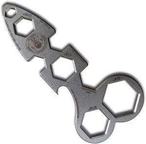 Esee Knives, WRAT Wrench, Stainless Steel, Tumbled Finish