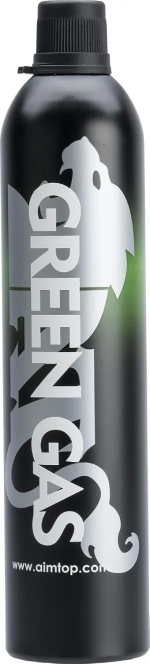 Evike - Aim Top/Airsoft Arms Power Large 1100 Green Gas (Quantity: 12 Cans)