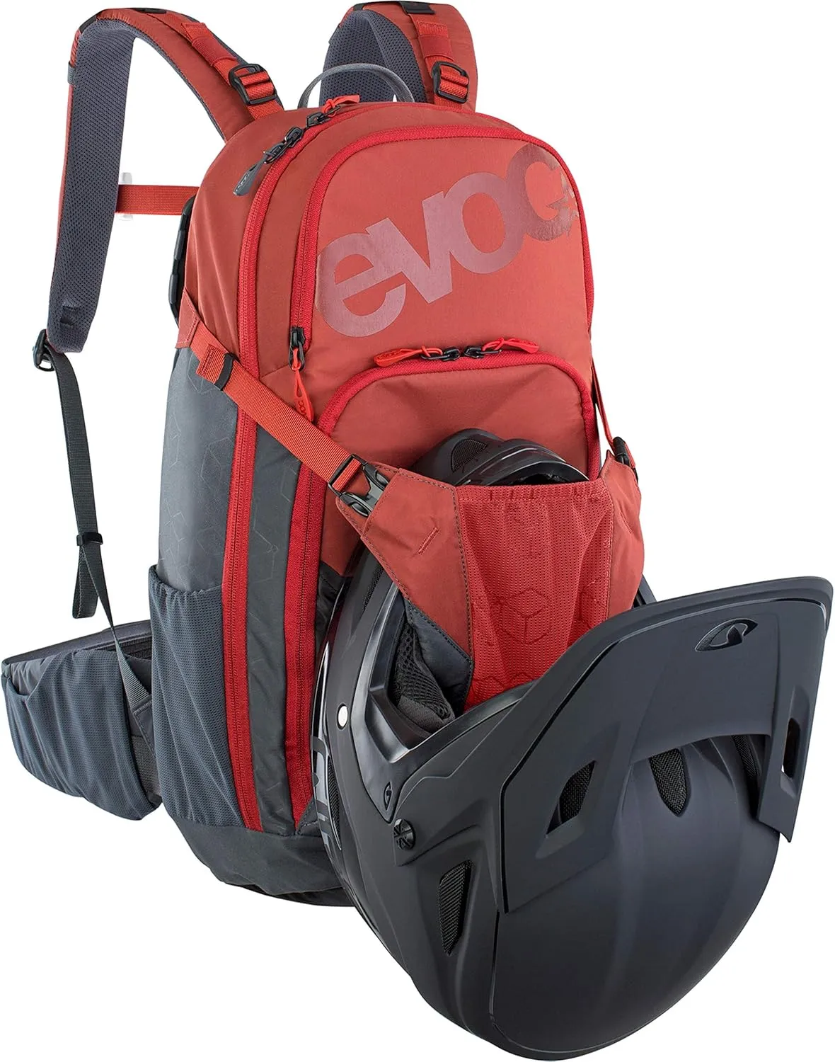 EVOC 100116514-S/M Sports Supply, Chili Red/Carbon Grey, S-M