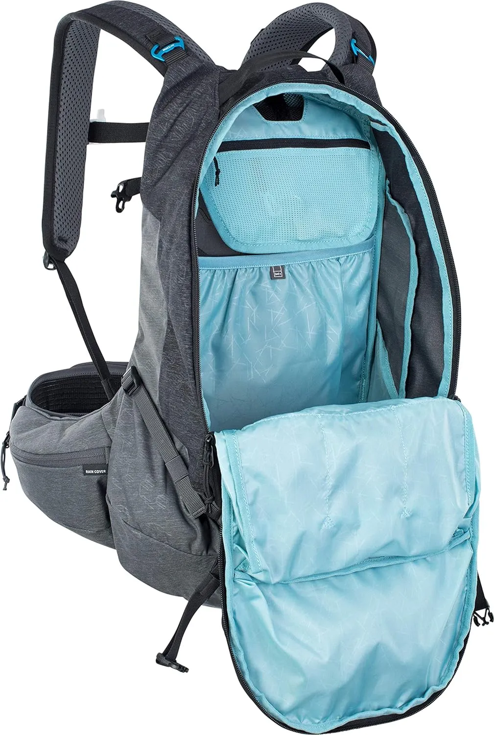 EVOC Rucksack Backpacks, Black/Carbon Grey, Small-Medium-26L