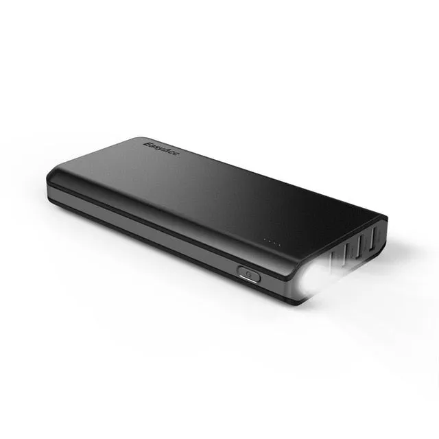 External Battery Charger with Flashlights