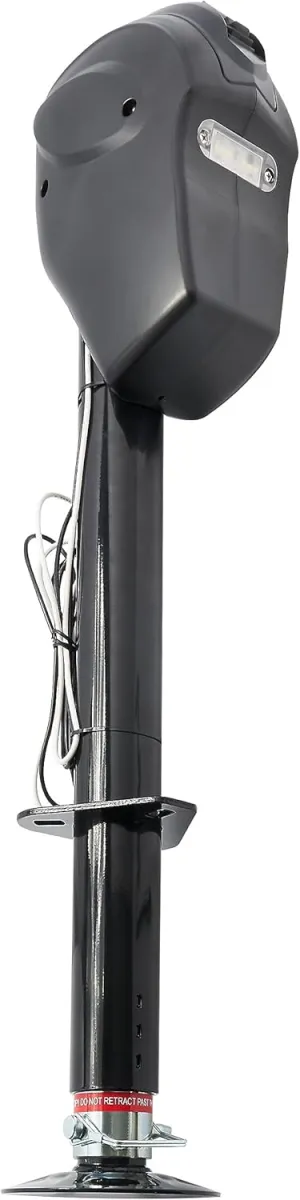 Extreme Max 5001.6268 Heavy-Duty High-Capacity Power Electric Tongue Jack – 5,000 lbs. Capacity