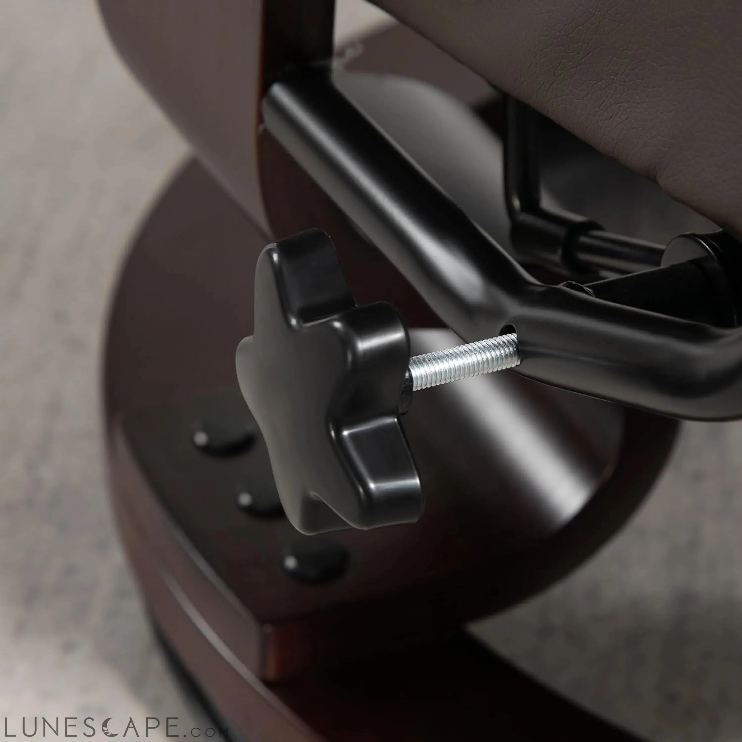 Faux Leather Reclining Chair, Swivel Ottoman Chair, Recliner with