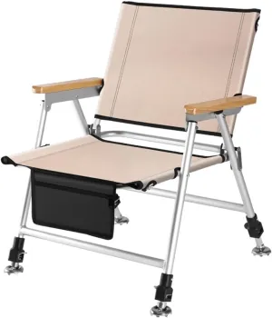 Fishing Chair Folding Recliner Chair Portable Lightweight Reclining Fishing Chair Removable Cushion Camping Chair Outdoor Fishing Chair(C)