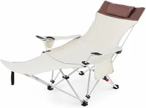 Folding Camping Chair Beach Chairs Mesh Reclining Zero Gravity Chair, Foldable Recliner, Seat Anti Gravity Lounger